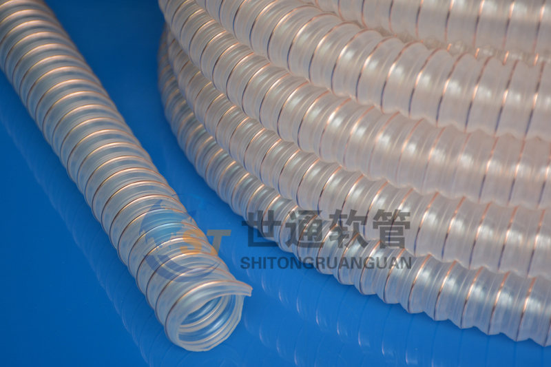 PU鋼絲管,PU鋼絲軟管,PU鍍（dù）銅鋼絲管,PU耐磨軟管 